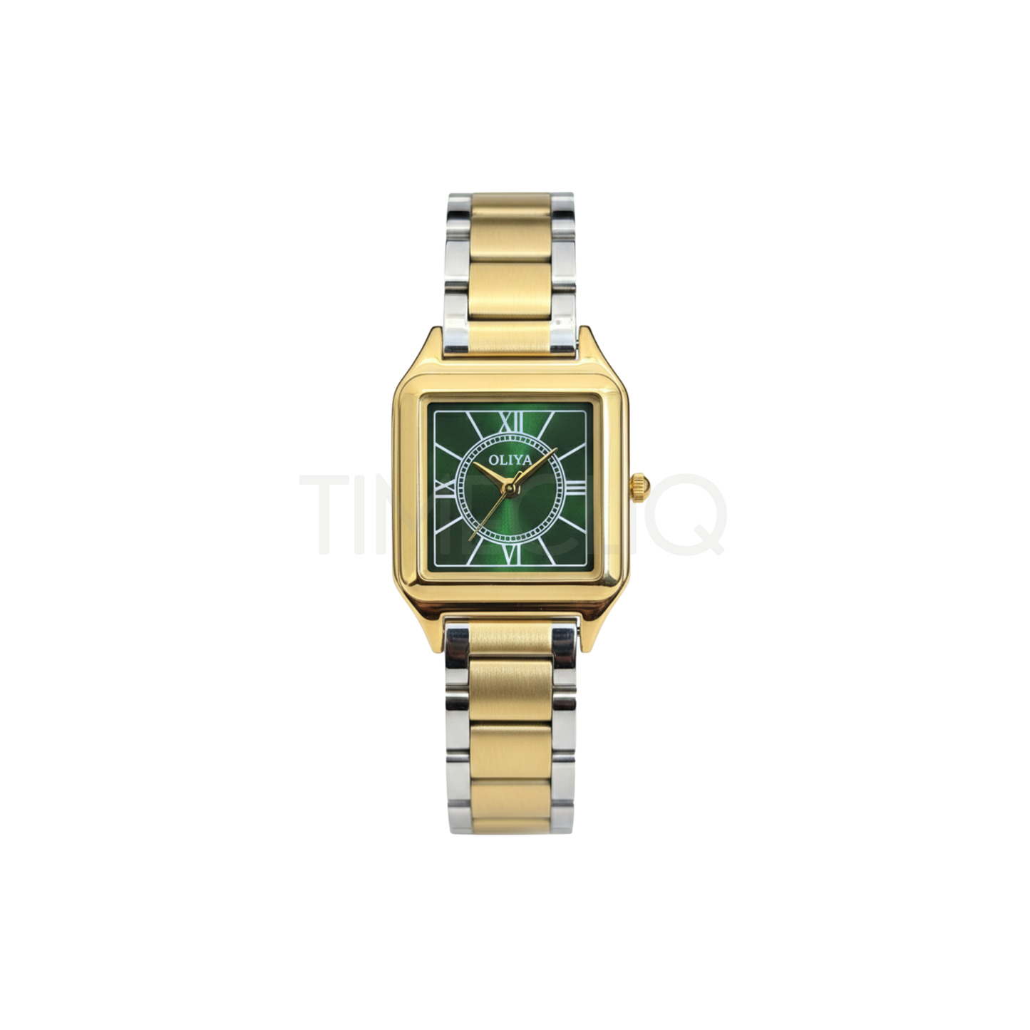 Oliya 6103 Women’s Formal Wristwatch – Elegant Green Dial Ladies Watch