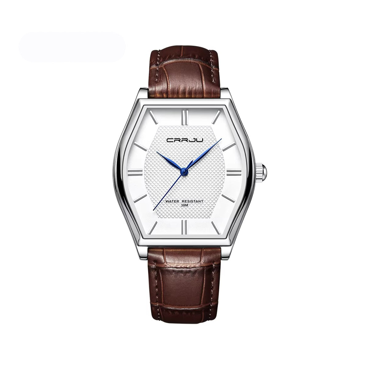 CRRJU 5020 Casual Quartz Leather Belt Men's Watch