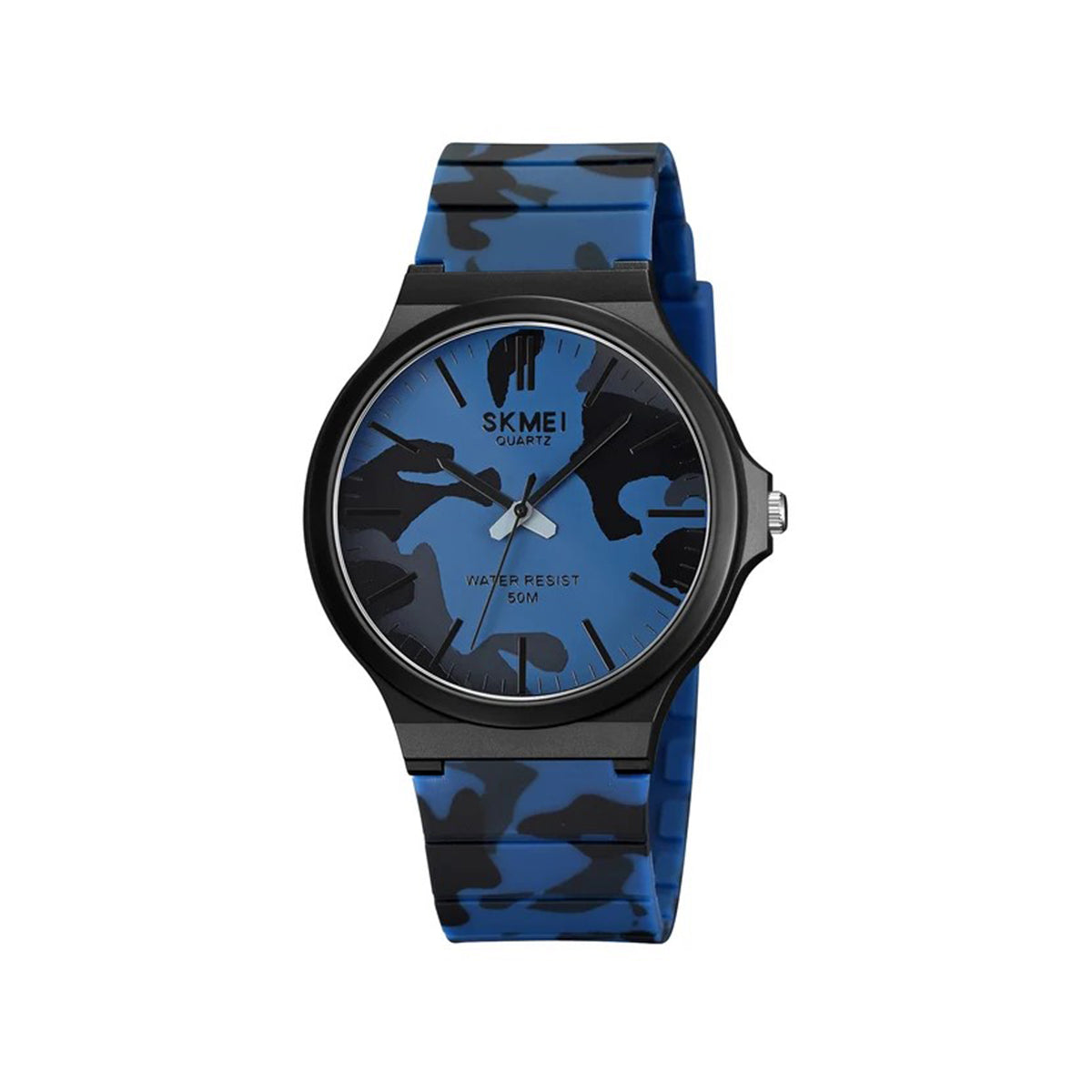 Skmei 2108 Quartz Men’s Belt Watch - Blue