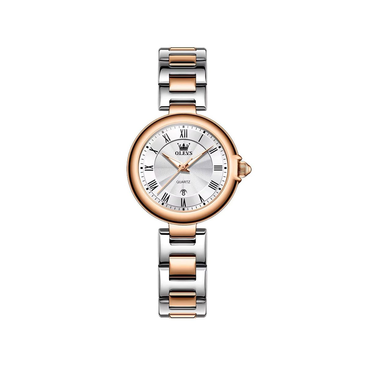 OLEVS 5608 New Luminous Dial Stainless Steel Ladies Watch-Proton