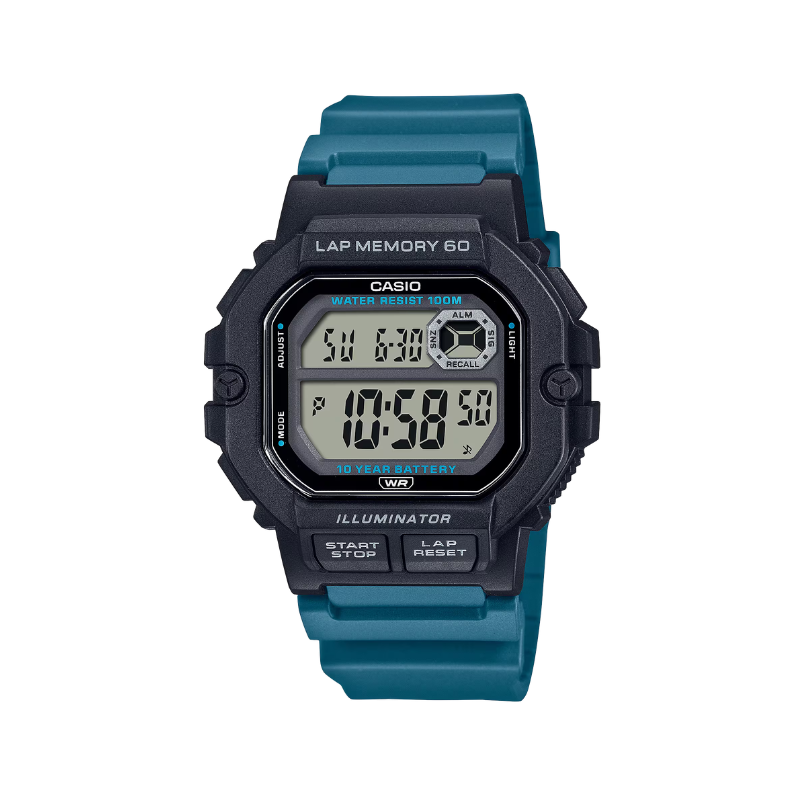 Casio WS-1400H-3AV Rugged Digital Men’s Watch