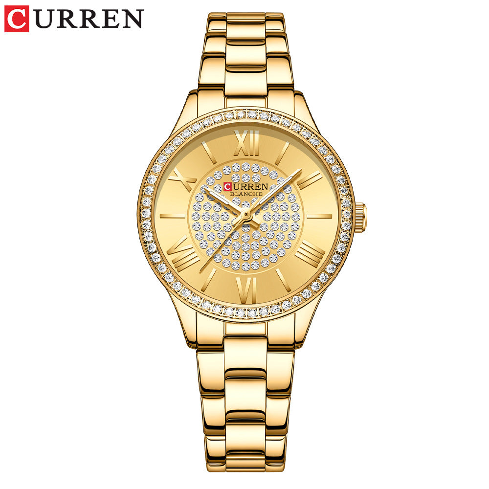 CURREN 9084 Luxury Watches for Women – Gold