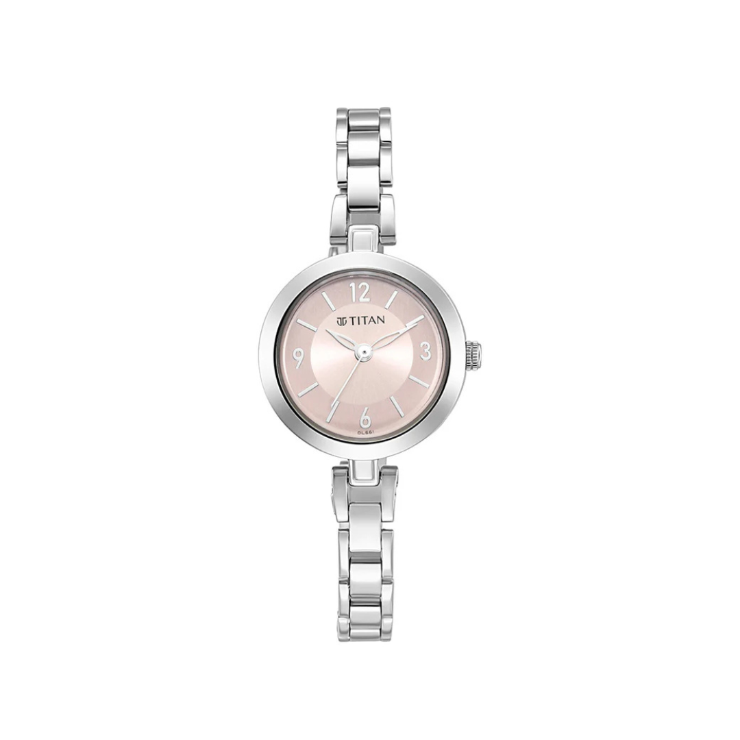 Titan 2598SM06 Analog Pink Dial Women's Watch