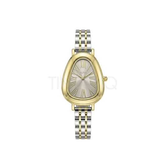Oliya 2016 Women’s Retro Vintage Watch – Grey Dial | Elegant Ladies Wristwatch