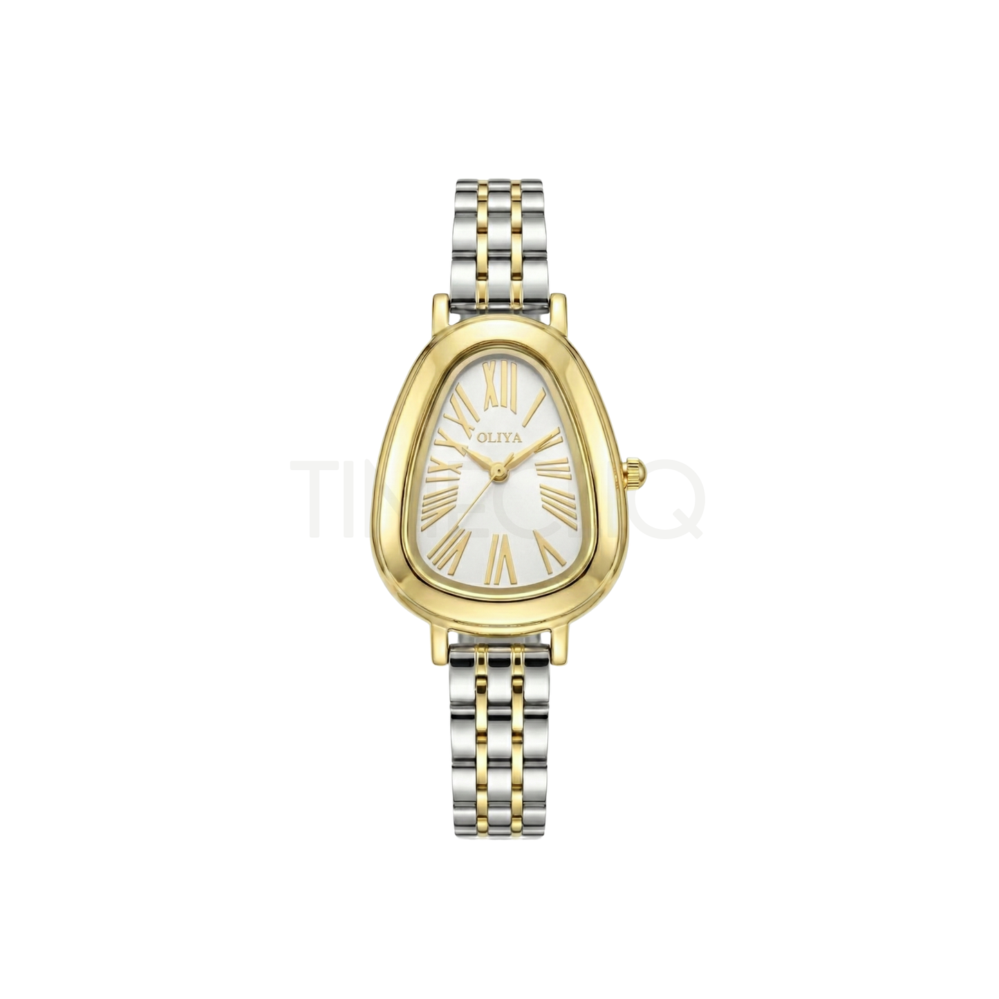 Oliya 2016 Women’s Retro Vintage Watch – White Dial | Elegant Ladies Wristwatch