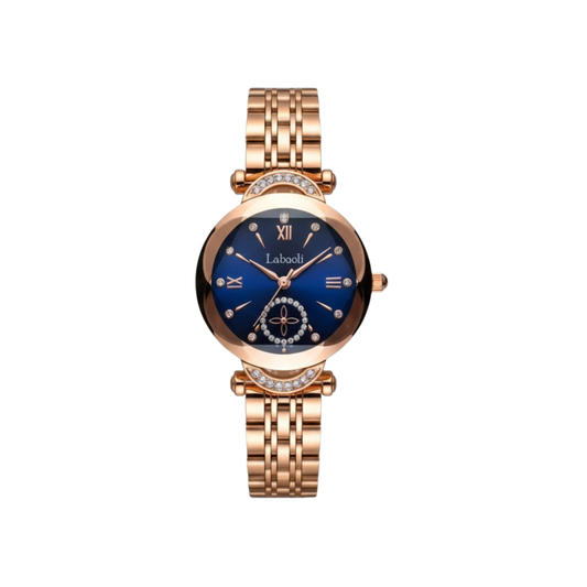 Labaoli LA536L Women’s Stainless-Steel Watch- Deep Blue Dial