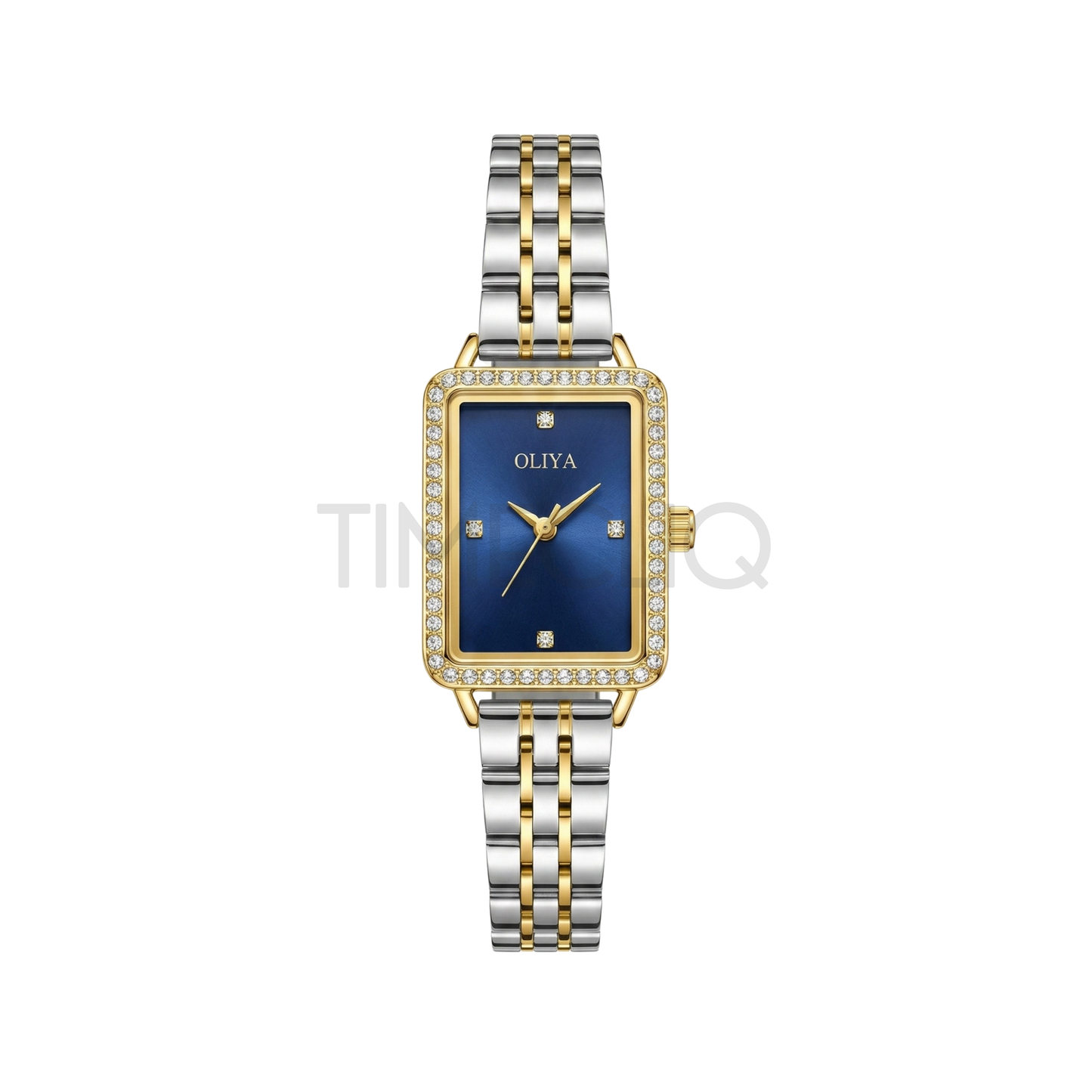 Oliya 609 Blue Dial Ladies Wristwatch