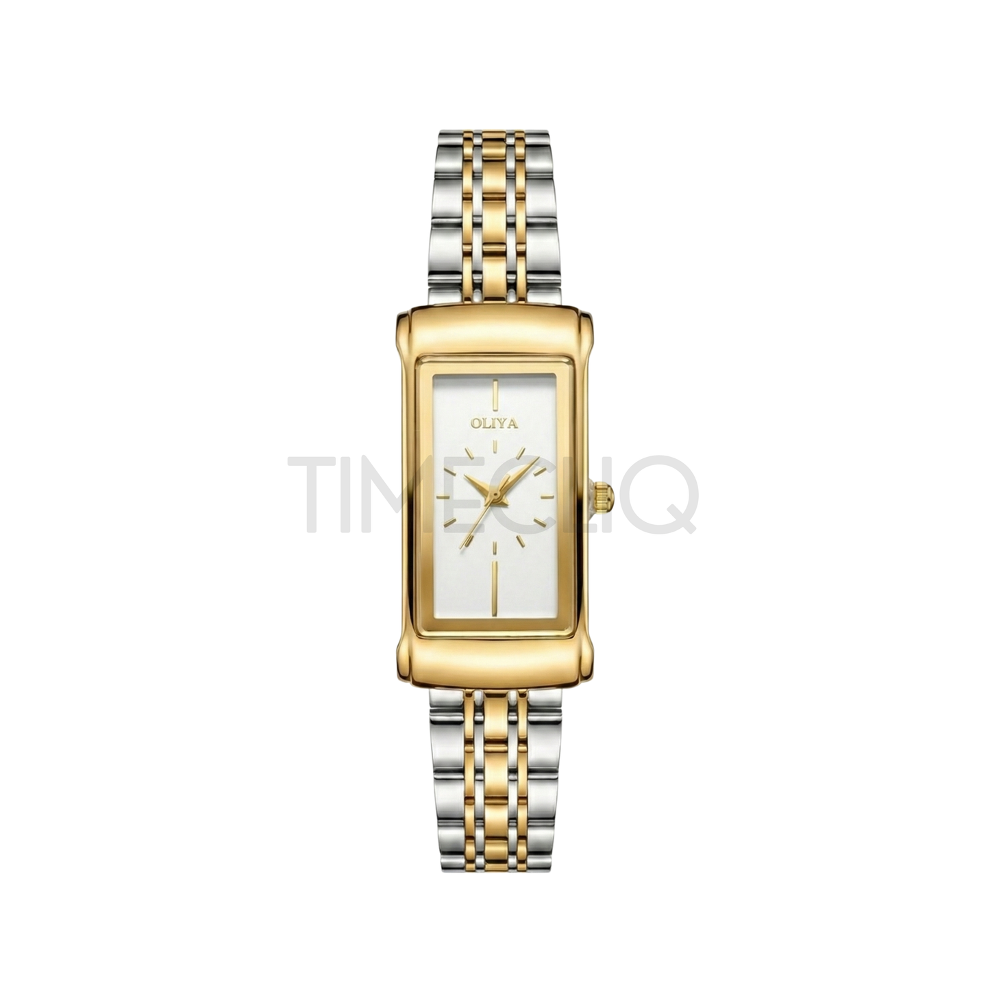 Oliya 55182 Ladies Two-Toned Watch White Dial