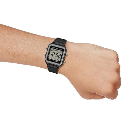 Casio W-221H-1AVDF Digital 50M WR LED Illuminator Watch