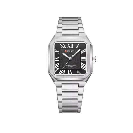CURREN 8482 Elegant Men's Quartz Watch Luminous Waterproof Stainless Steel Strap