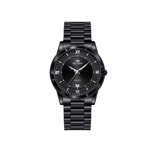 Bestwin 232 Classic Luxury Quartz Men's Watch Black