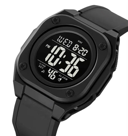 SKMEI 2160 Luminous waterproof multi-functional wrist-watches for Men’s- Black