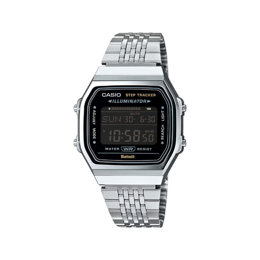 CASIO ABL-100WE-1BDF Vintage Digital Bluetooth Smart Watch
