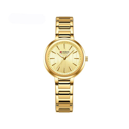 CURREN 9109 New Arrival Elegant Fashion Ladies Watch-Gold
