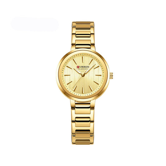 CURREN 9109 New Arrival Elegant Fashion Ladies Watch-Gold