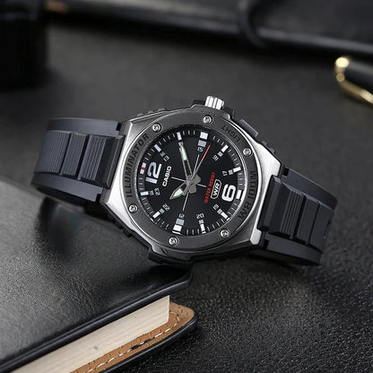 Casio MWA-100H-1AV Analog-Digital LED Illumination & 100M Water Resistant Men’s Watch