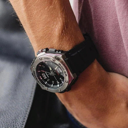 Casio MWA-100H-1AV Analog-Digital LED Illumination & 100M Water Resistant Men’s Watch