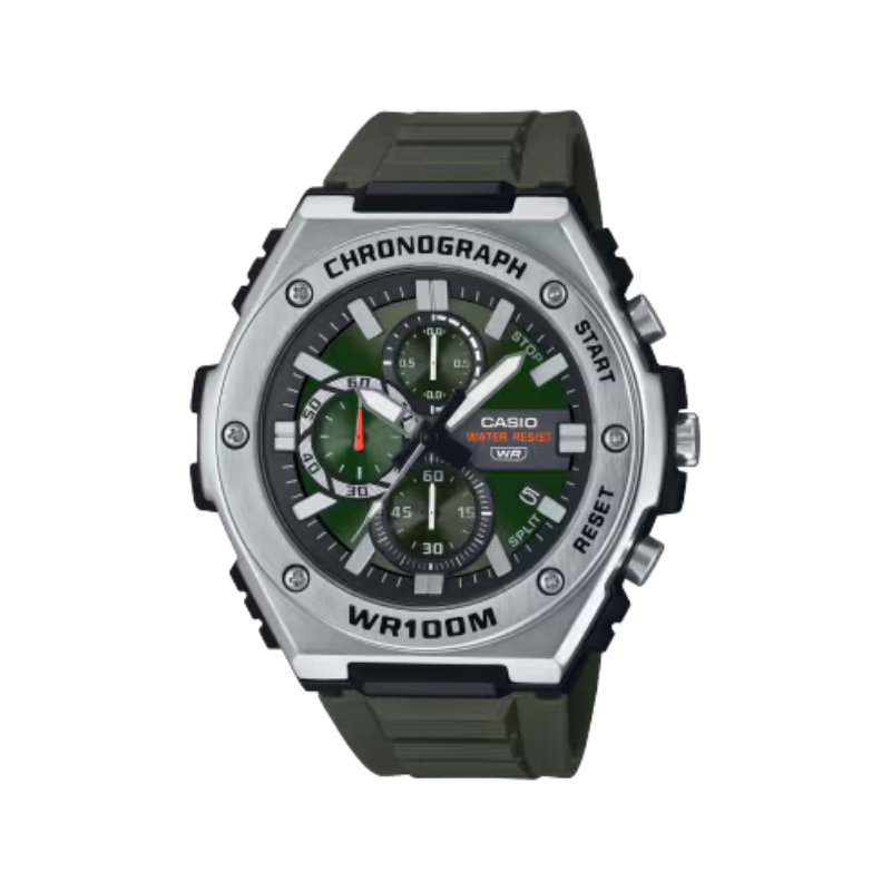Casio MWA-300H-3A Stainless Steel Bezel 100M Heavy-Duty Watch
