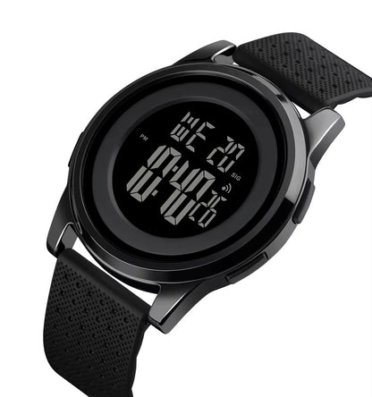 SKMEI 1502 Silicon strap resin glass 5 ATM waterproof digital watch for Men’s
