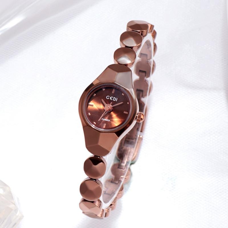 GEDI 11001 Watch for Women Mini Dial Bracelet Simple and Fashionable Women's Watch Quartz Watch