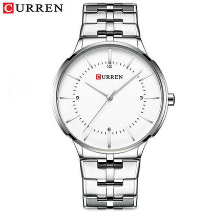 CURREN 8321 Quartz Watch for Men - Silver