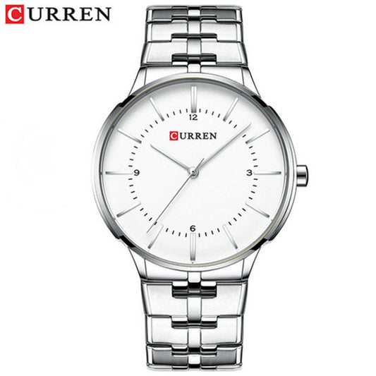 CURREN 8321 Quartz Watch for Men - Silver