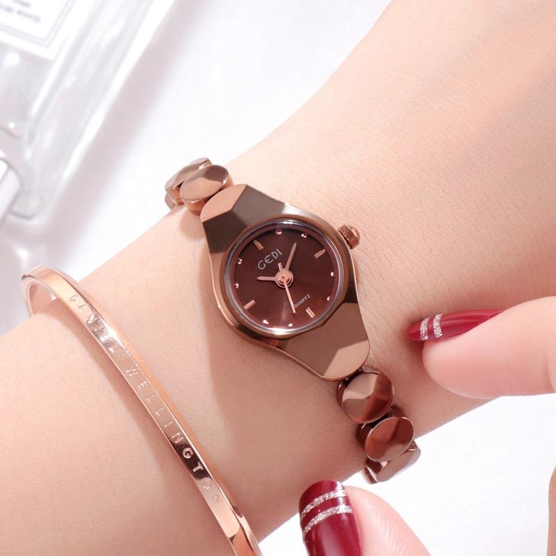 GEDI 11001 Watch for Women Mini Dial Bracelet Simple and Fashionable Women's Watch Quartz Watch