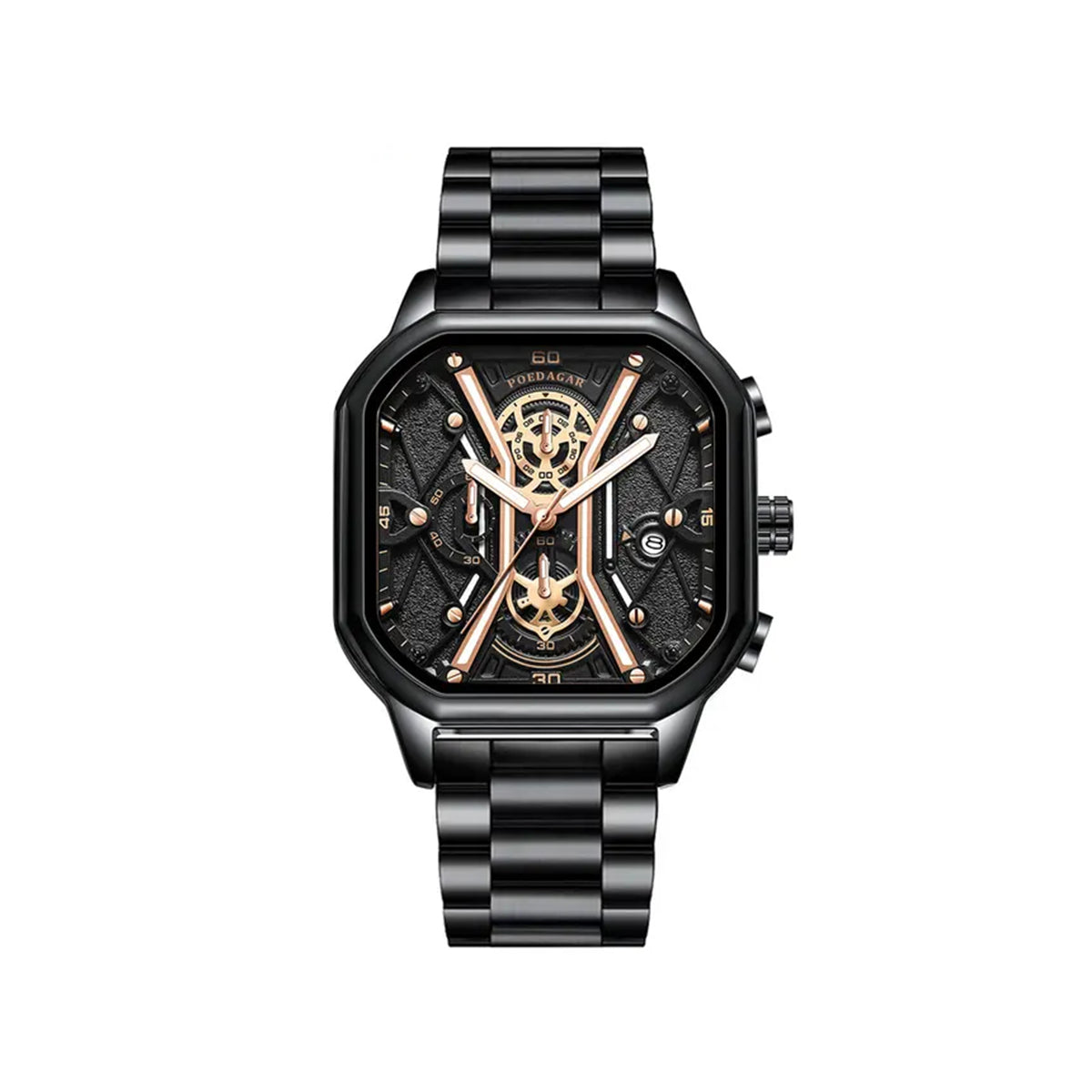 Poedagar 922  Fashion Quartz Luminous Chronograph Sports Watch