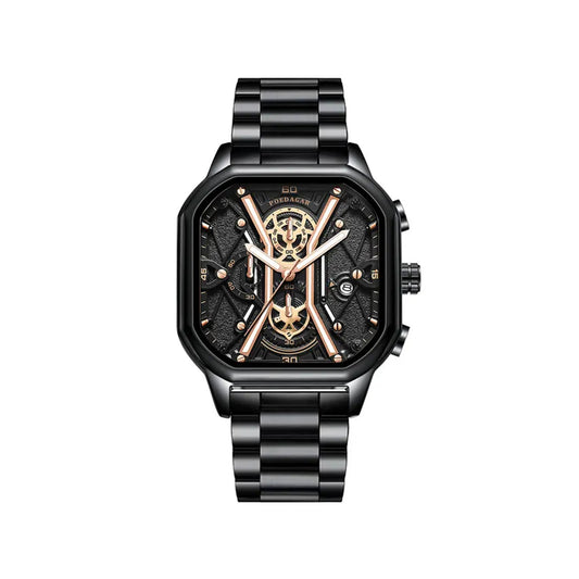 Poedagar 922  Fashion Quartz Luminous Chronograph Sports Watch