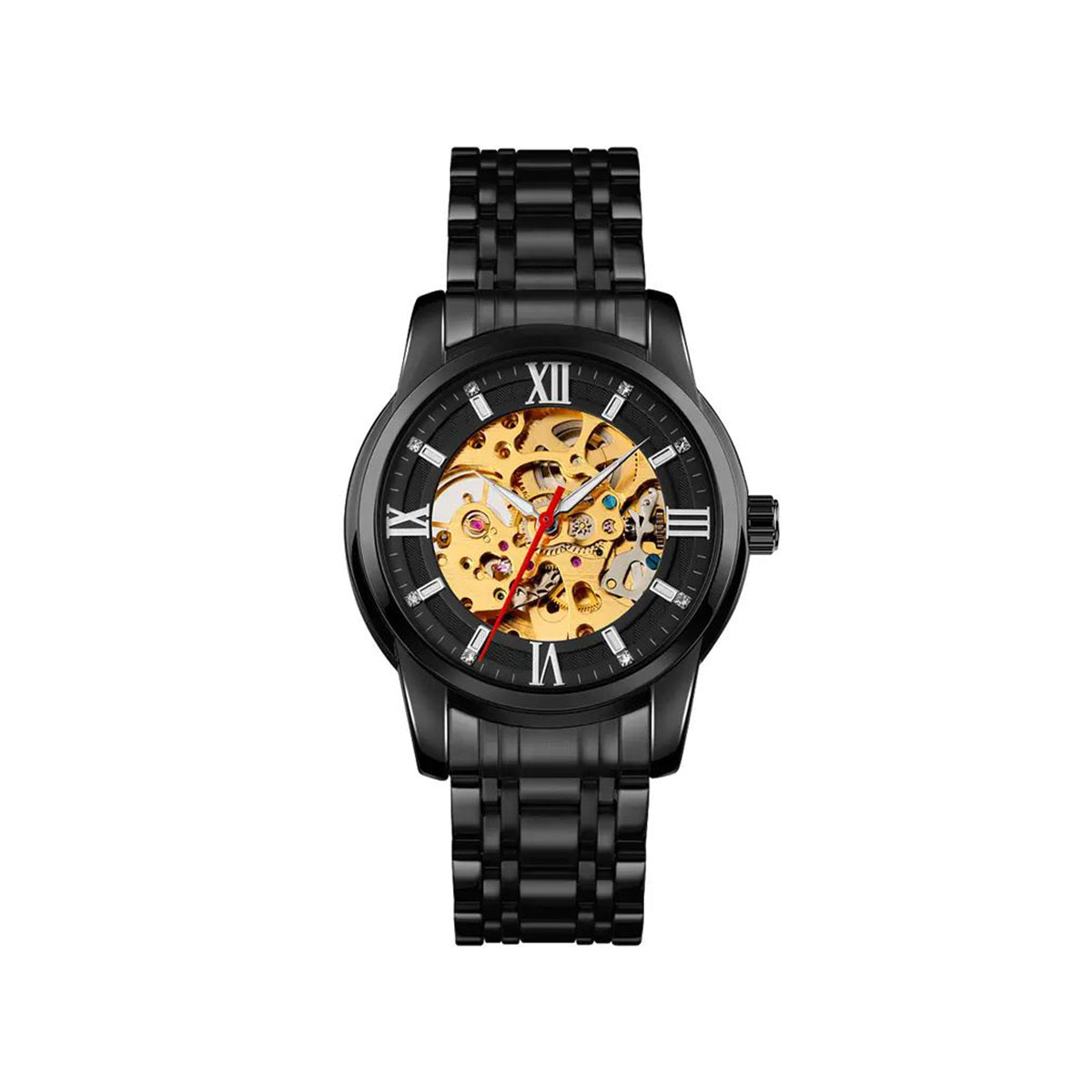 SKMEI 9222 Automatic Watch for Men - Black