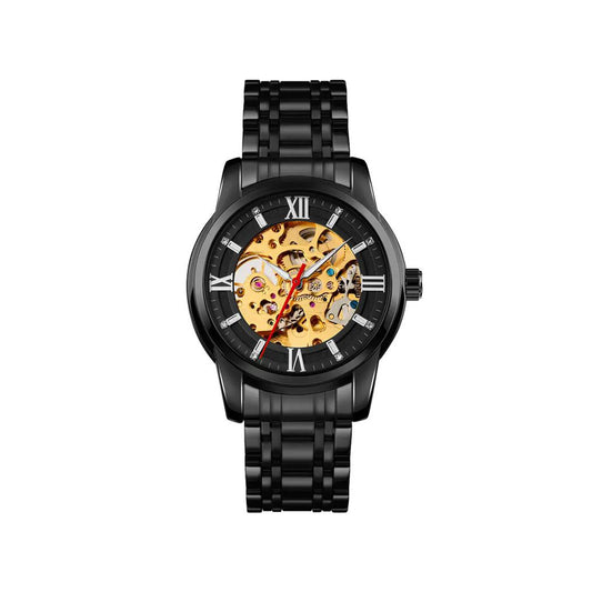 SKMEI 9222 Automatic Watch for Men - Black
