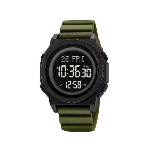 SKMEI 2357 New Stylish Digital Waterproof Men’s Fashion wristwatches- Green