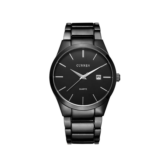 CURREN 8106 Analog Watch for Men - Black