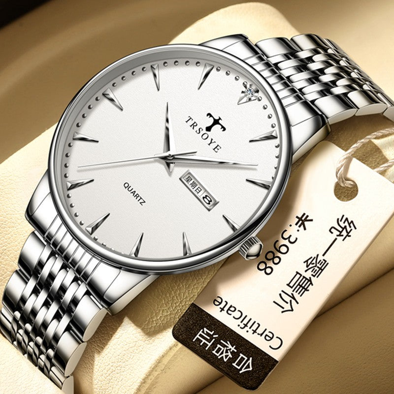 Trsoye 881 Luxury Watch for Men - Silver