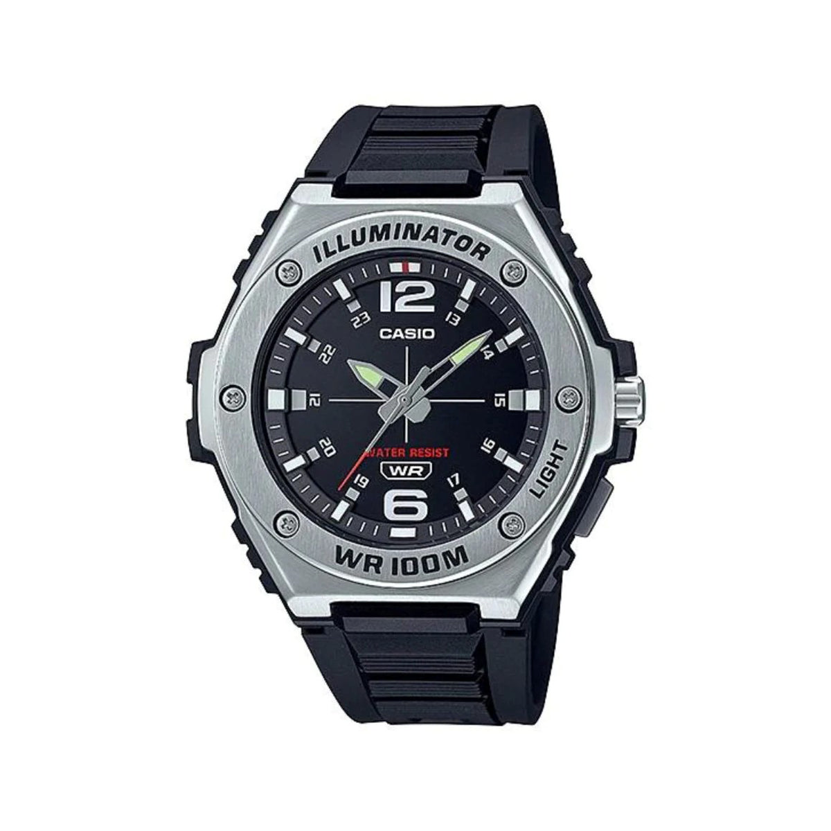 Casio MWA-100H-1AV Analog-Digital LED Illumination & 100M Water Resistant Men’s Watch