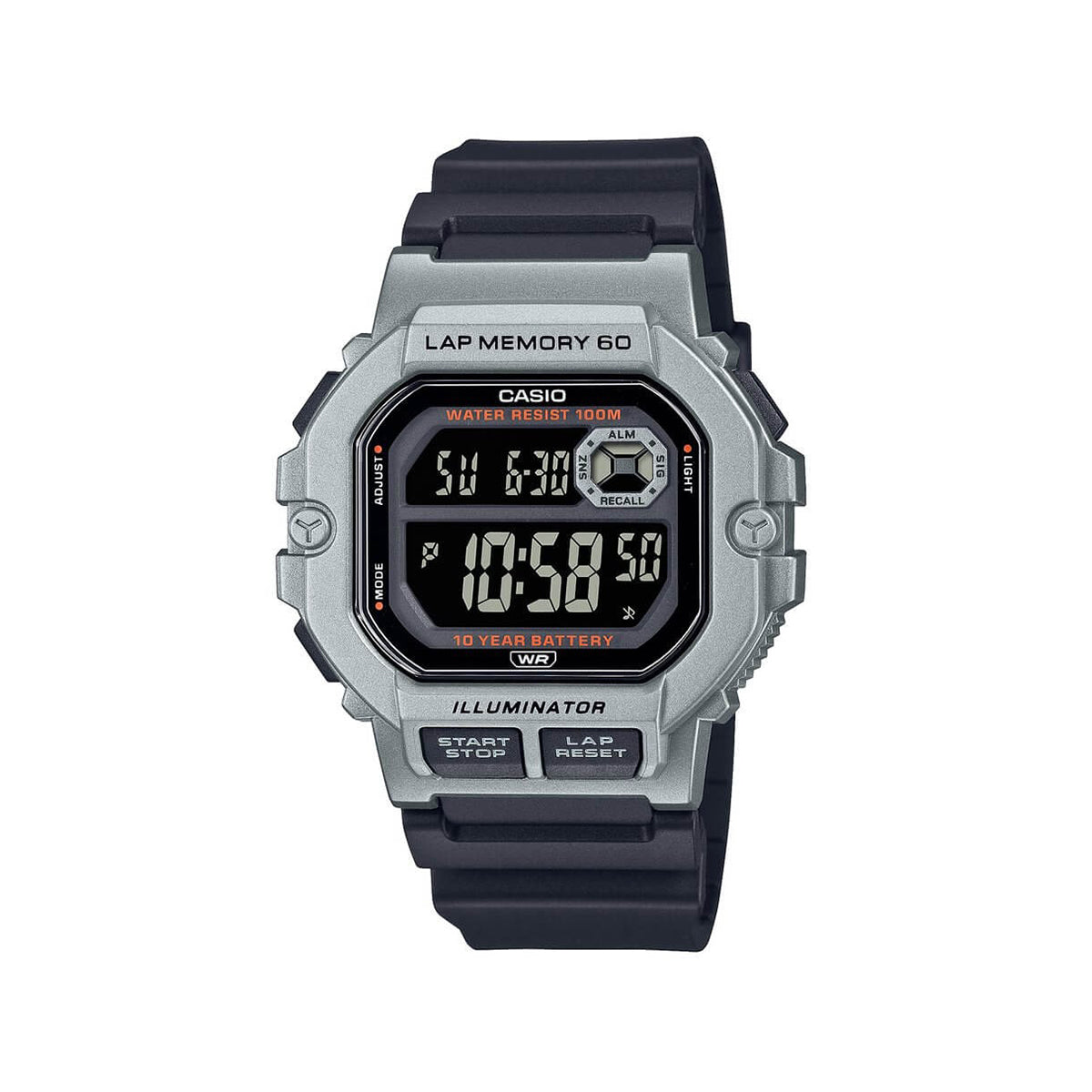 Casio WS-1400H-1BV Rugged Digital Men’s Watch