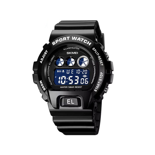 Skmei 1813 Digital Casual Sports Watch for Men - Black