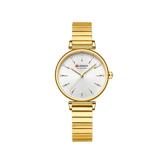 Curren 9081 Quartz Wristwatches for Women - Gold