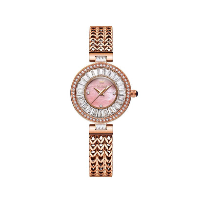 OLEVS 9959 Exclusive Design Watch for Women - Rose Gold