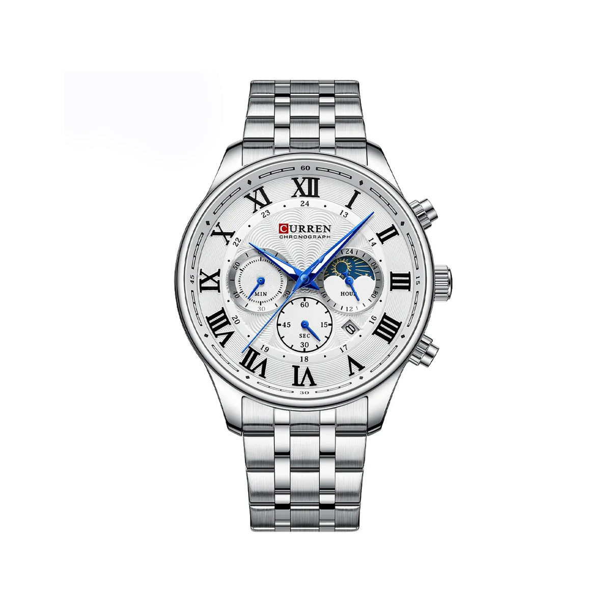 CURREN 8427 Brand Watch for Men - Silver