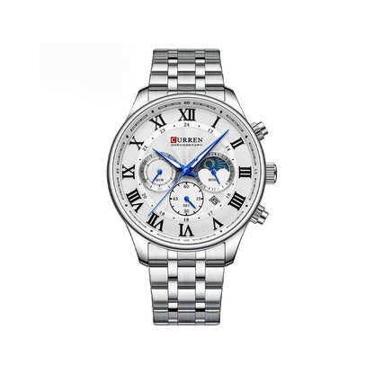 CURREN 8427 Brand Watch for Men - Silver