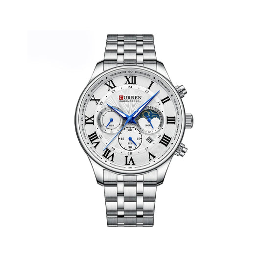 CURREN 8427 Brand Watch for Men - Silver