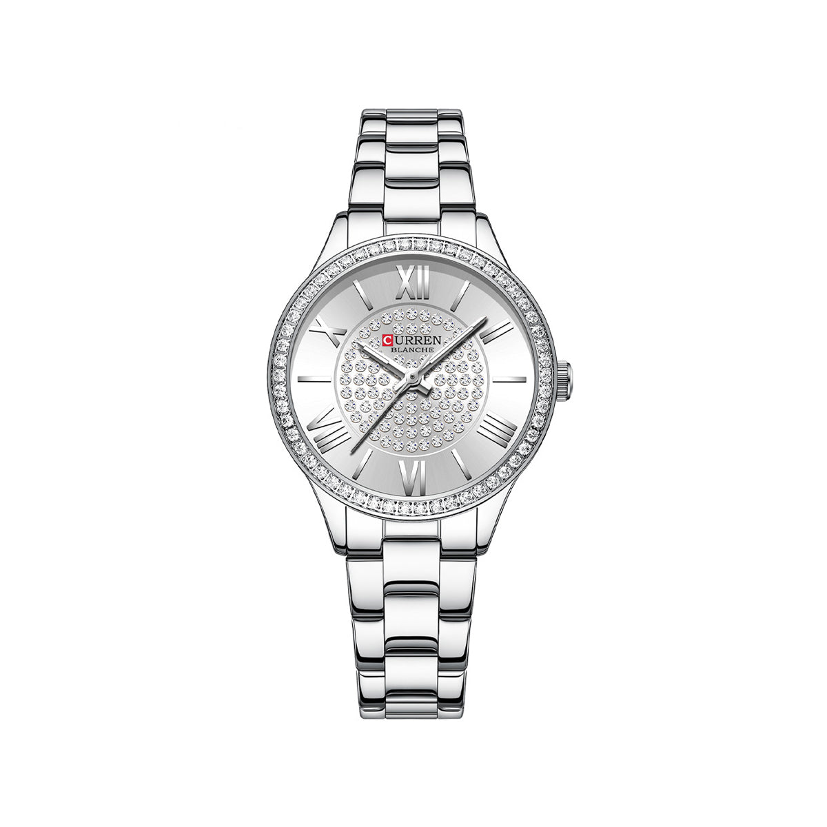 CURREN 9084 Luxury Watches for Women – Silver
