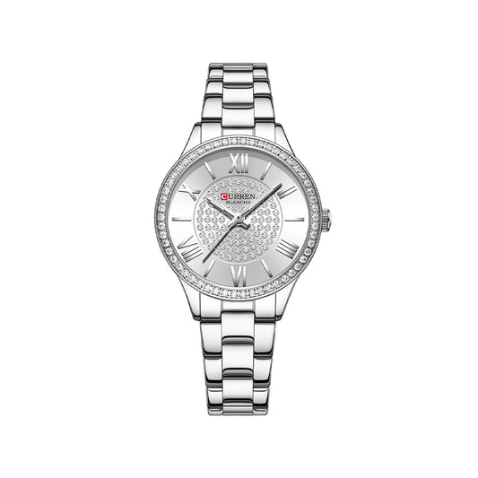 CURREN 9084 Luxury Watches for Women – Silver