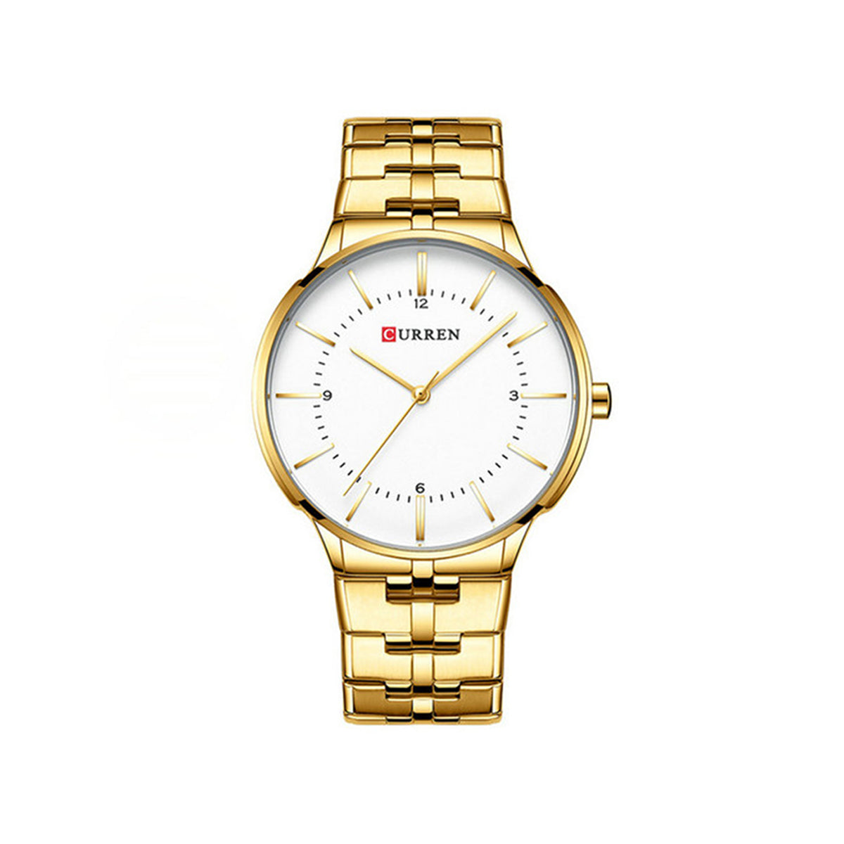 CURREN 8321 Quartz Watch for Men - Gold
