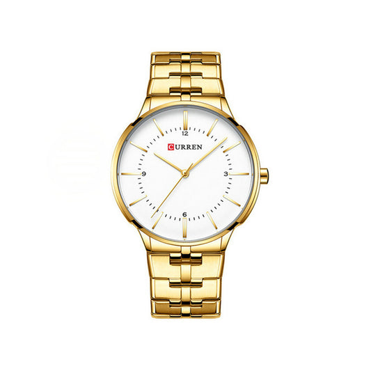 CURREN 8321 Quartz Watch for Men - Gold