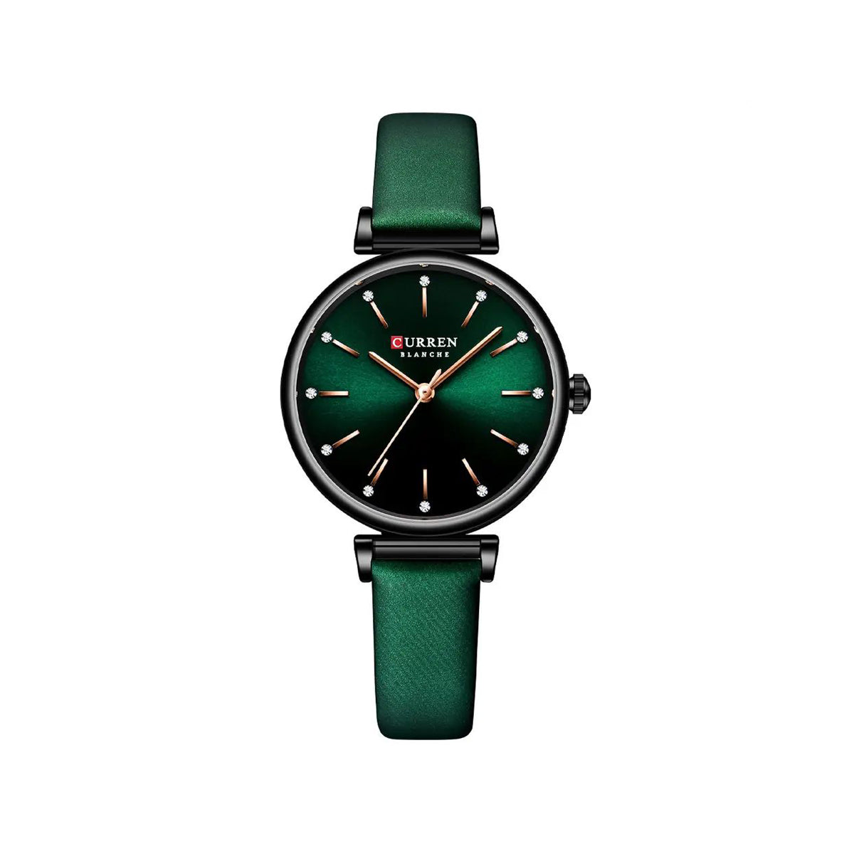Curren 9081 Belt Wristwatches for Women - Green