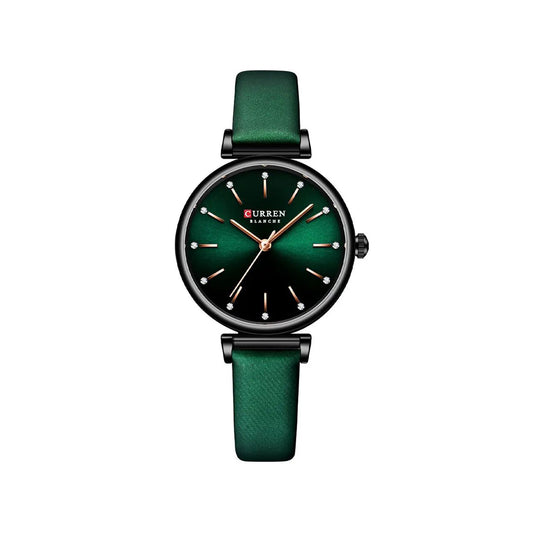 Curren 9081 Belt Wristwatches for Women - Green