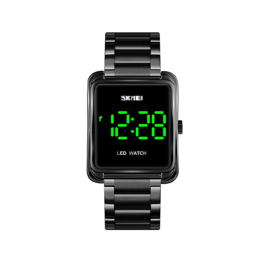 SKMEI 1505 LED Digital Watch for Men - Black