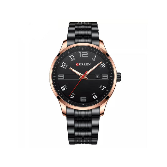 CURREN 8411 Quartz Watch for Men - Black